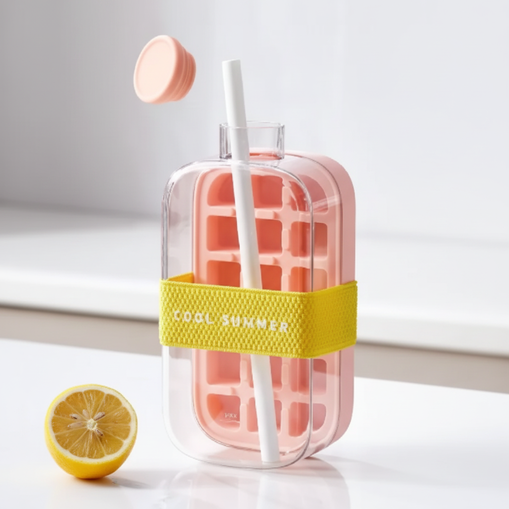 500ml Różowy – czyste tło