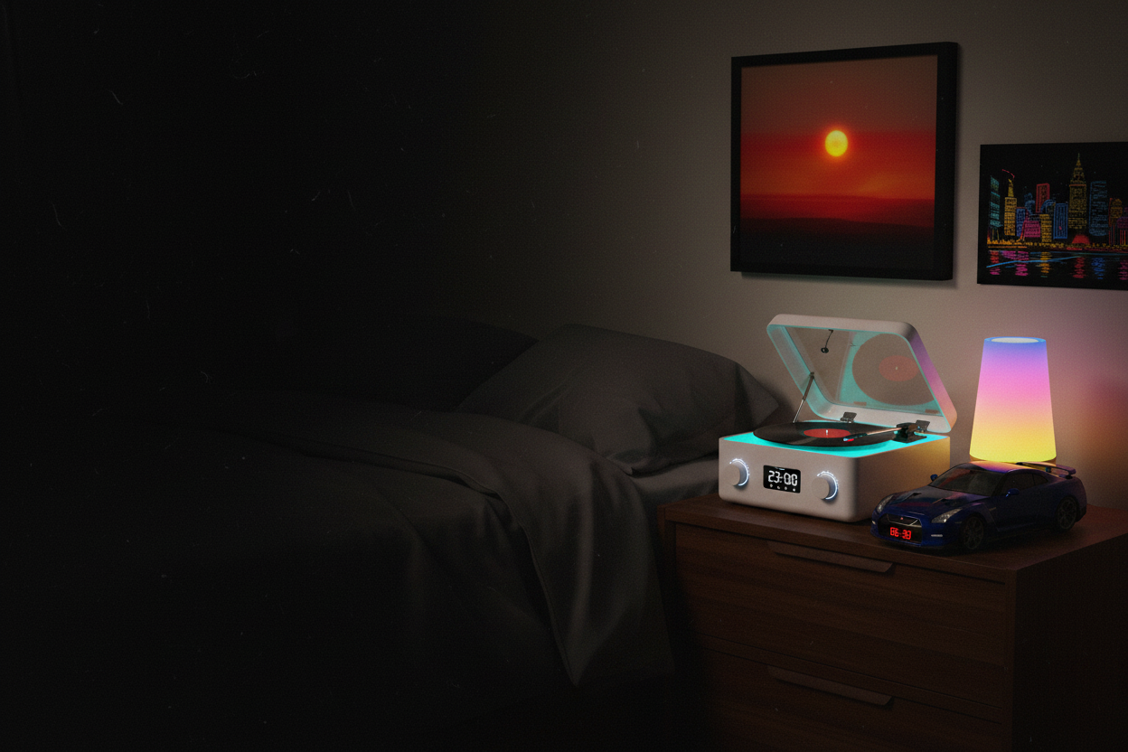 Cinematic Room Right Composition