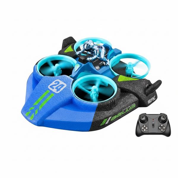 Dron niebieski